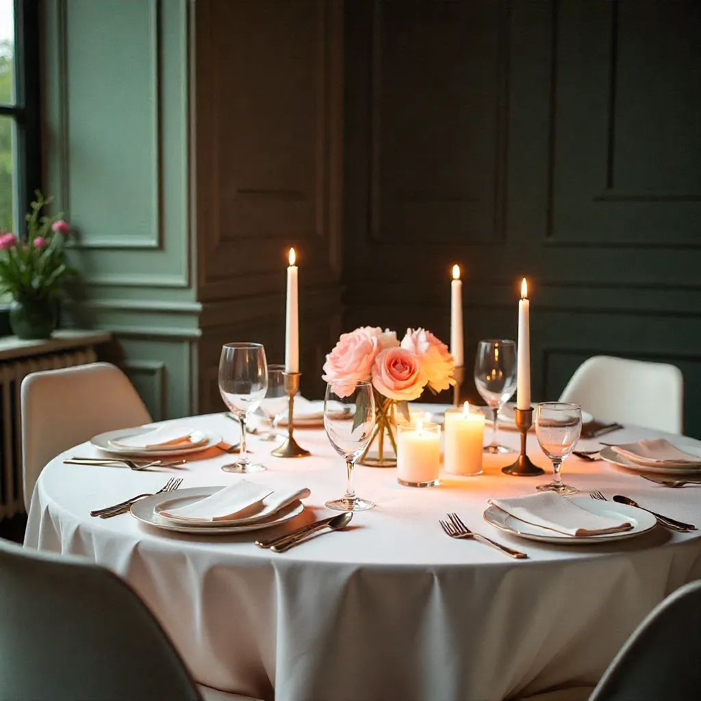 Elegante Party-Ausstattung