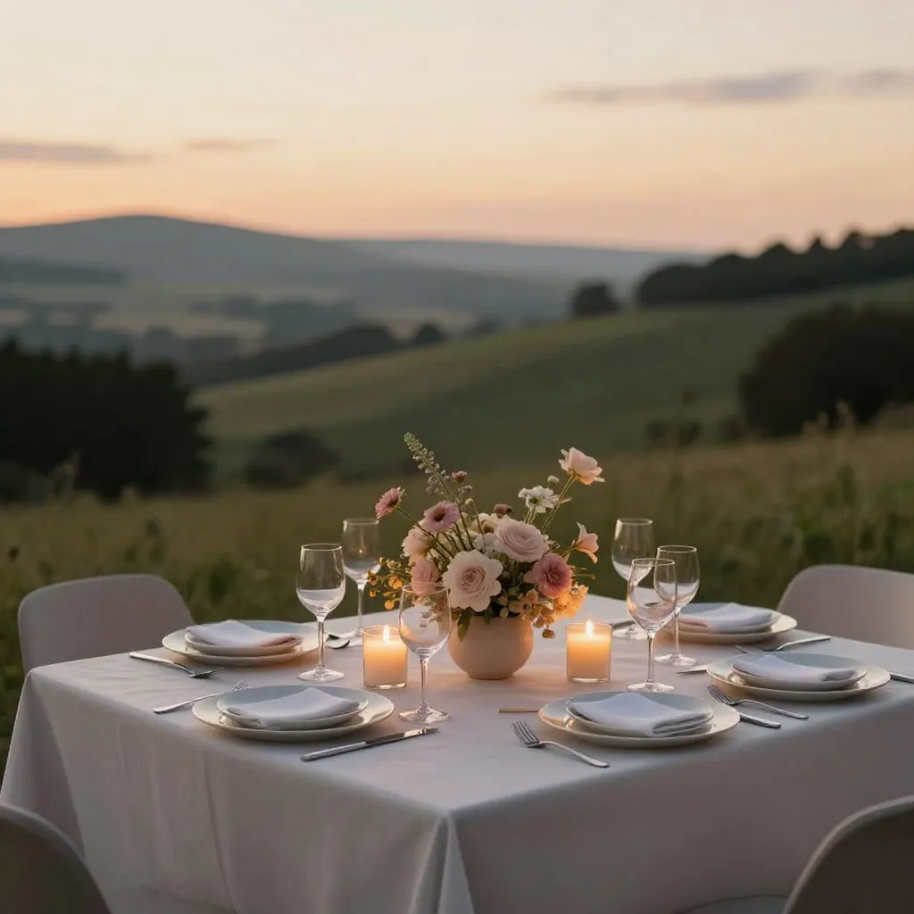 Romantisches Setting