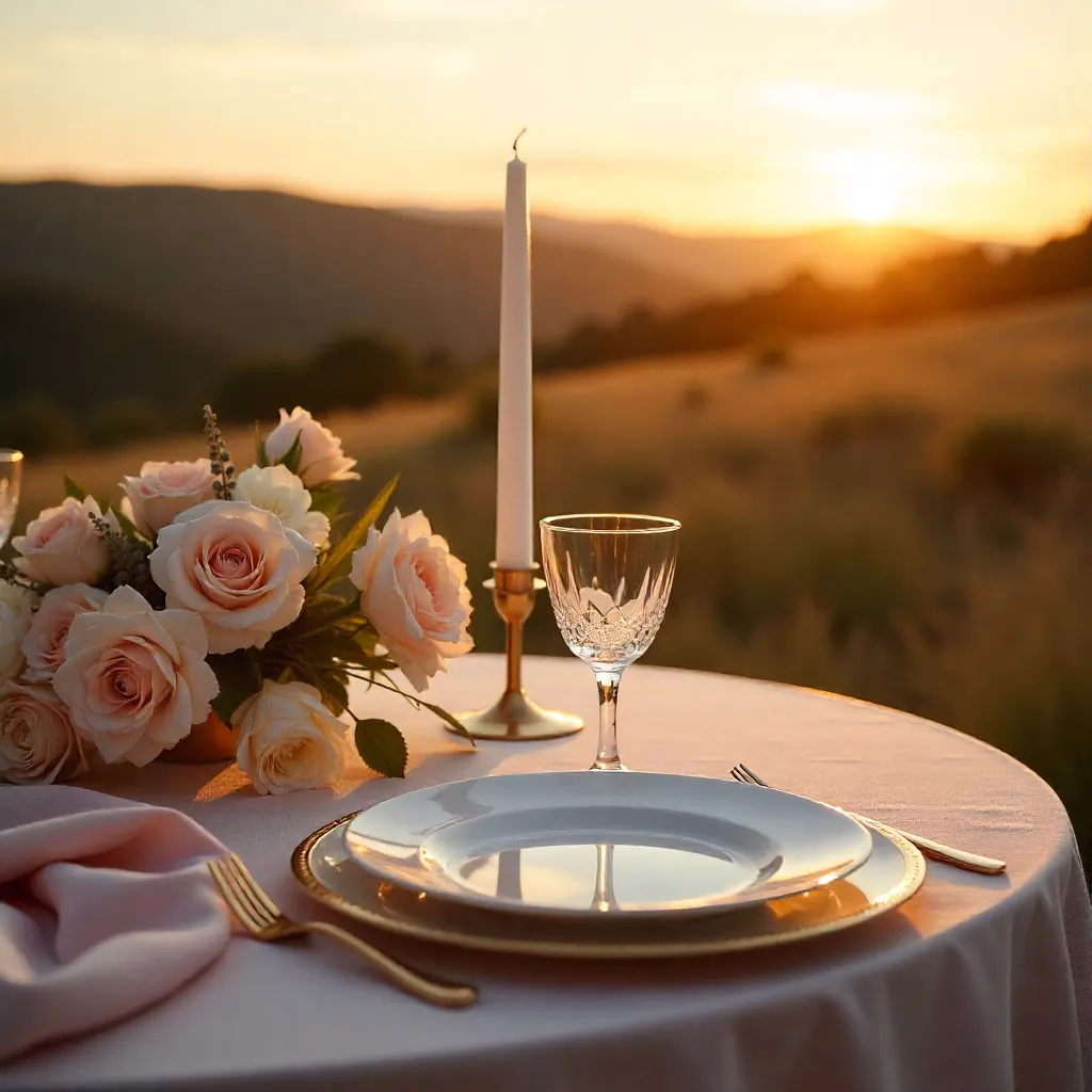 Romantische Dekoration